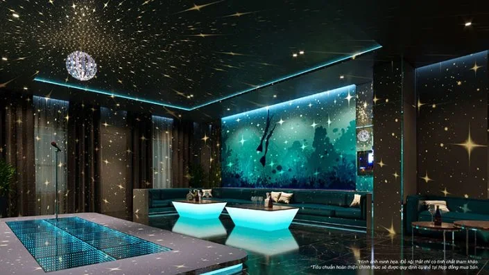 Phòng âm nhạc karaoke đặc quyền tại tòa LD2 The London
