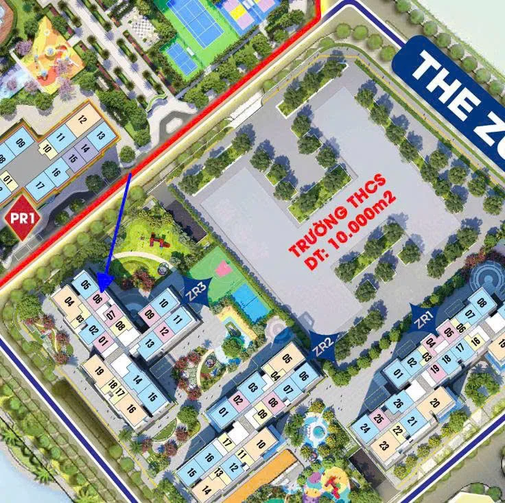 Căn 1n tòa ZR3 Vinhomes Ocean Park