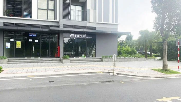 Không gian mặt bằng kinh doanh cao cấp tại phân khu The Zenpark và The Pavilion