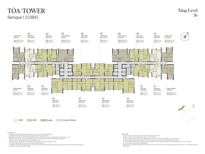 Hình ảnh Tòa The Senique 1 The Senique Hanoi